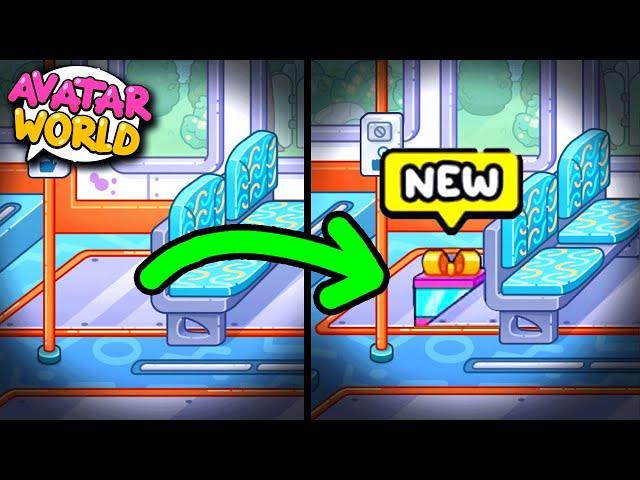 *NEW UPDATE* of SCHOOL BUS  in avatar world (all secrets)