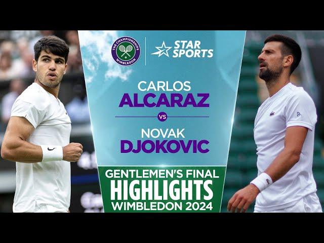 Wimbledon 2024 | Carlos Alcaraz bags back-to-back titles | #WimbledonOnStar