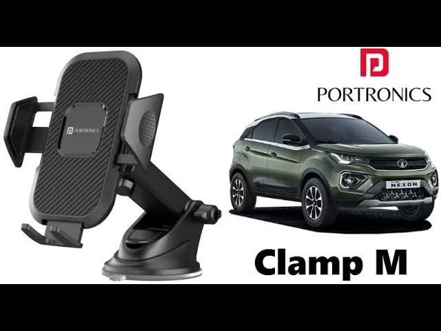 Portronics Car Mobile Holder Clamp M for Nexon #portronics