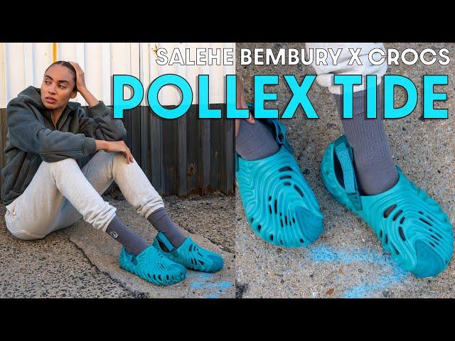 I FINALLY GOT ONE!  Crocs x Salehe Bembury Pollex Clog Tide On Foot Review and How to Style