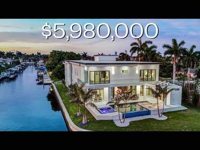 Inside The Most Expensive Waterfront Home In Cape Coral, Florida!