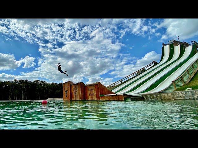 GIANT Waterslide Battle