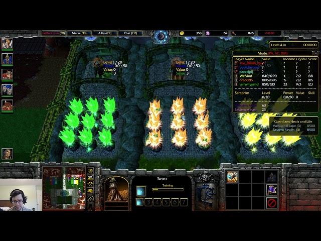 Warcraft 3 Classic: HellHalt TD Competitive #233 - Rust Turns Into Tilt!!!