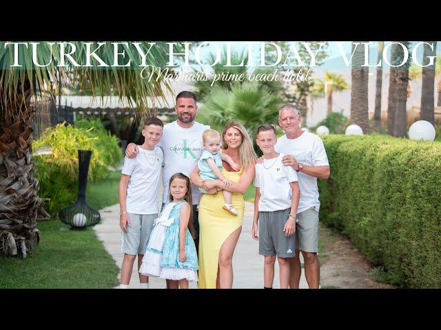 TURKEY MARMARIS HOLIDAY VLOG UK 2024 | prime beach hotel 🩵