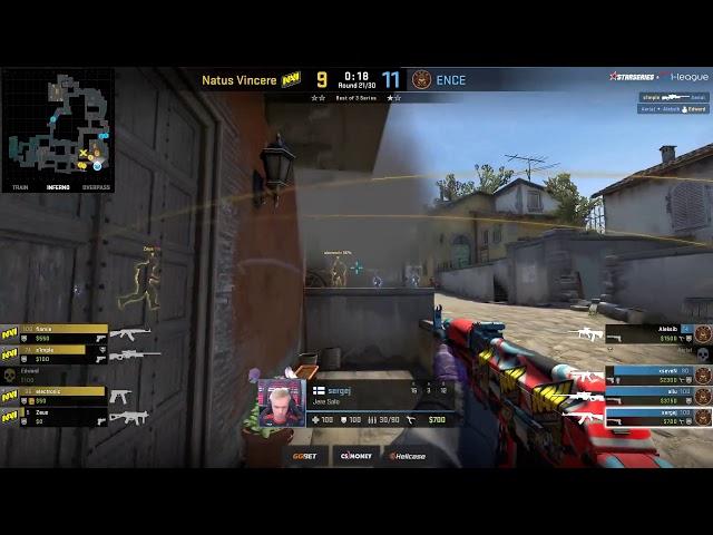 s1mple INSANE ACE CLUTCH vs ENCE!