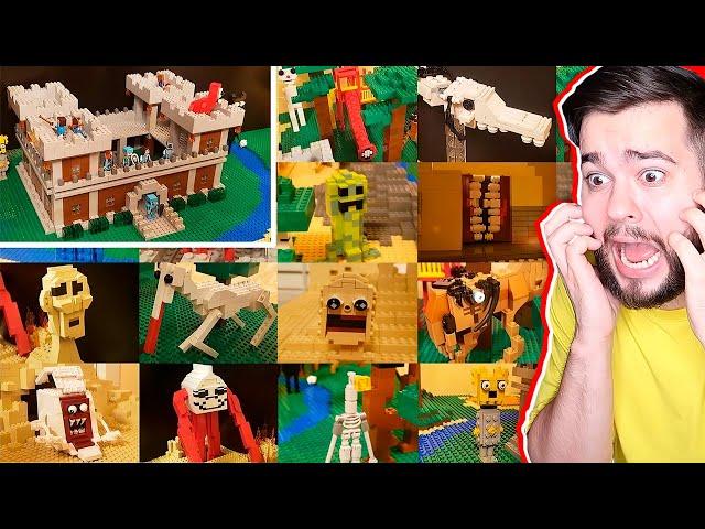 LEGO МОНСТРЫ ТРЕВОРА ХЕНДЕРСОНА против МАЙНКРАФТ!