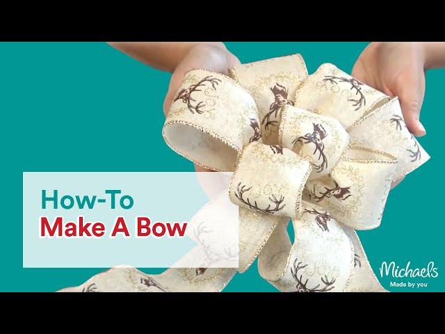 How to Make a Bow | Michaels