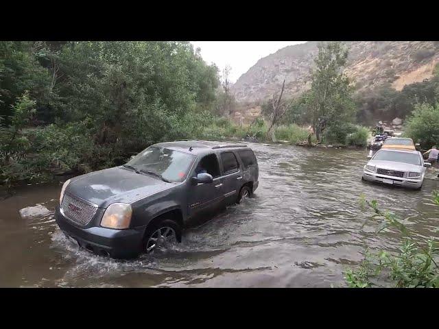 TACOMA Gave Out in Azusa Canyon! River Crossings & Mudding 7/23/23