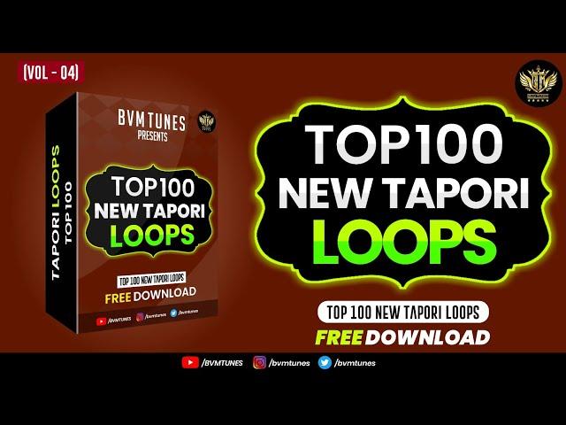 [Top 100] New Tapori Loops (Vol - 04) Free Download | South Indian New Tapori Loops | BVM Tunes