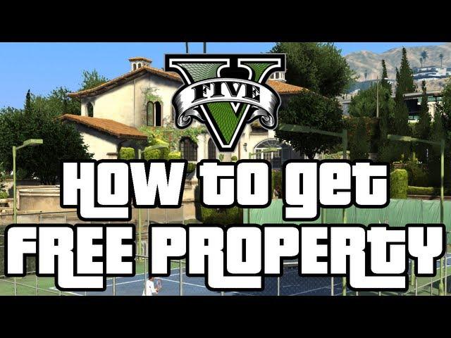 Grand Theft Auto V: How to Get Property for Free | EASY