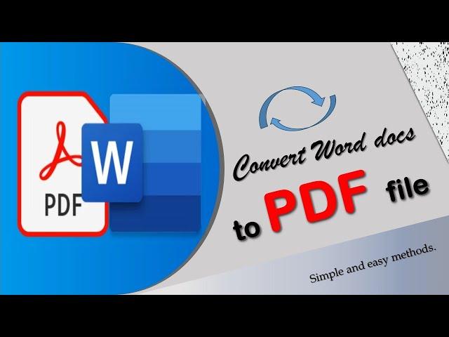 How to Convert Word to PDF Without Losing Formatting