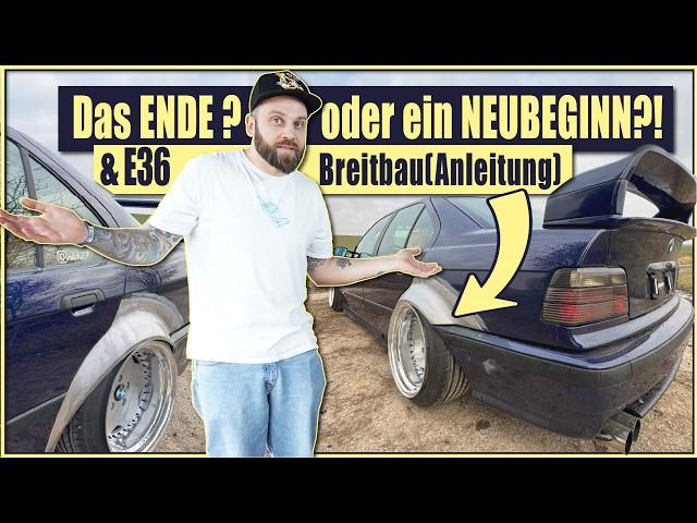 Mein letzter Umbau in der alten Werkstatt – BMW E36 Breitbau & mein Start in die Selbstständigkeit!