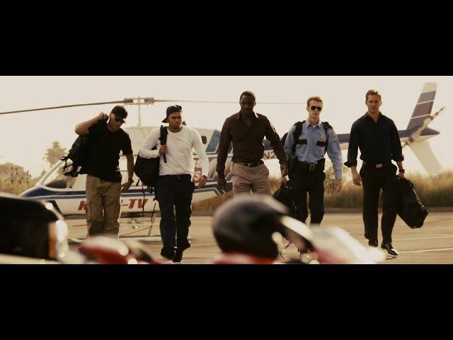 Bank Robbery Scene | Idris Elba, Paul Walker, Chris Brown | Takers[2010]