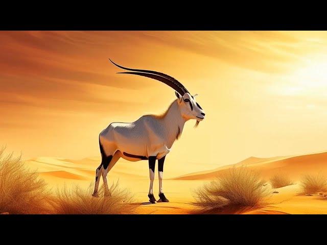 The Addax: The Desert Survivor with Unique Adaptations