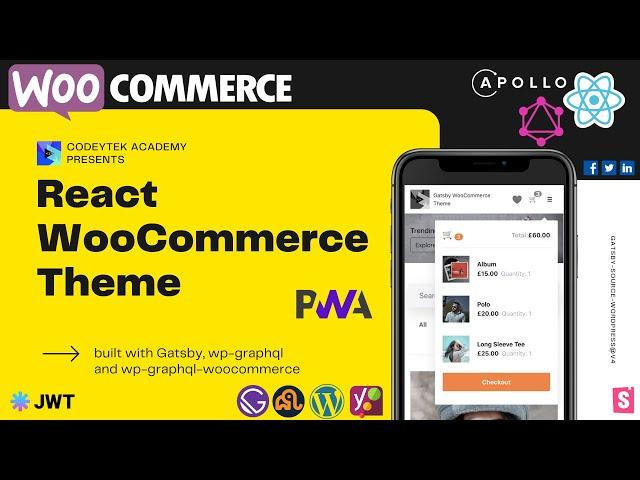 React WooCommerce Theme | Gatsby Source WordPress Experimental | React WordPress WooCommerce