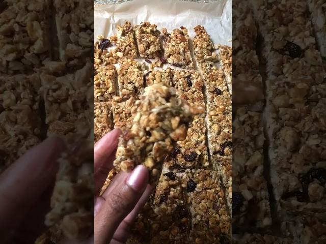 would you eat this baked nut bar? 