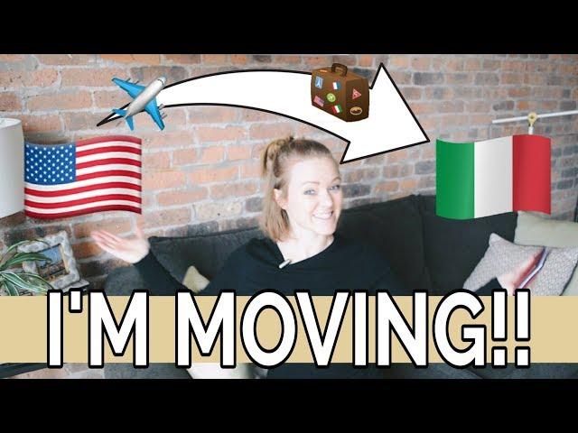 I'M MOVING | How To Get A Study Visa To Move To Italy