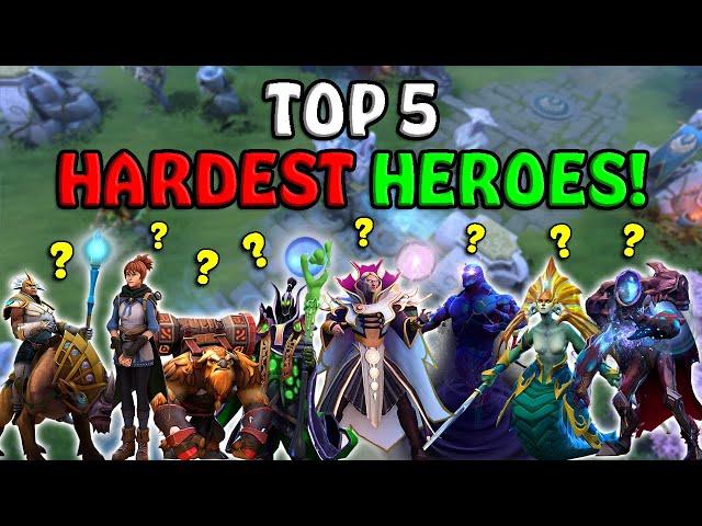 These Are The Top 5 Most Difficult Heroes In DoTA