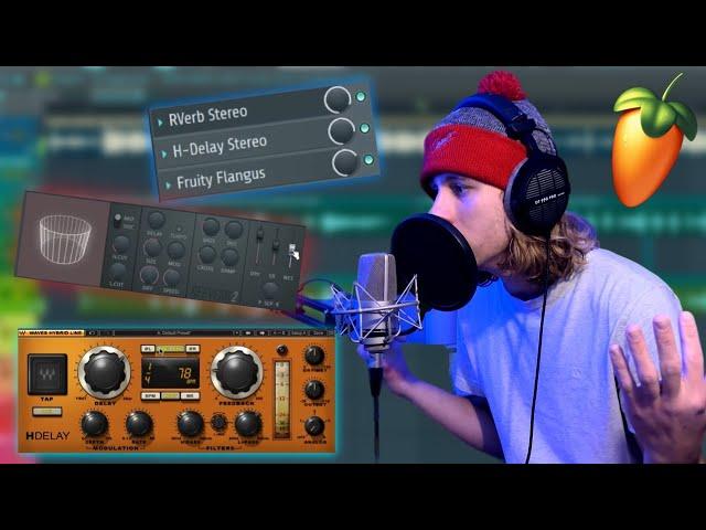 How to get SPACE adlibs/background vocals! FL Studio 21 (STOCK & WAVES)