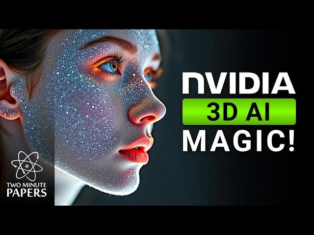 NVIDIA’s New AI: A Revolution In 3D Modeling!