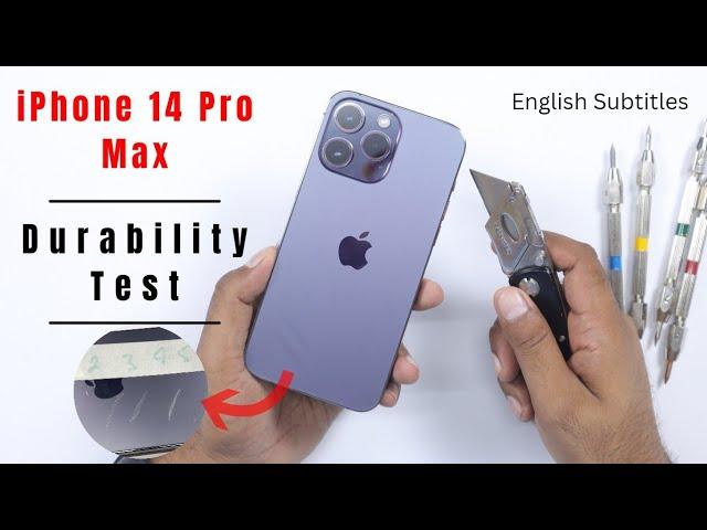 iPhone 14 Pro Max Durability Test - Most Durable Glass Ever ?