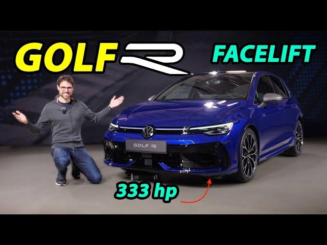 2025 VW Golf R facelift Premiere REVIEW