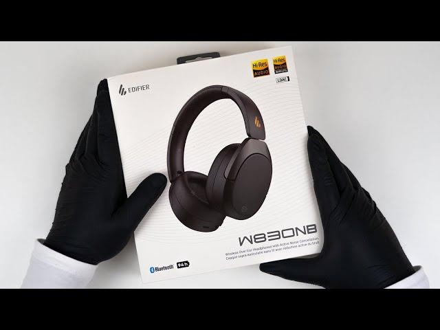 Edifier W830NB Wireless ANC Over Ear Headphones Unboxing