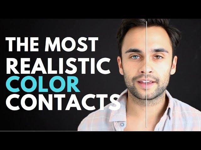 WORLDS MOST REALISTIC and NATURAL COLOR CONTACTS | Deniz F.