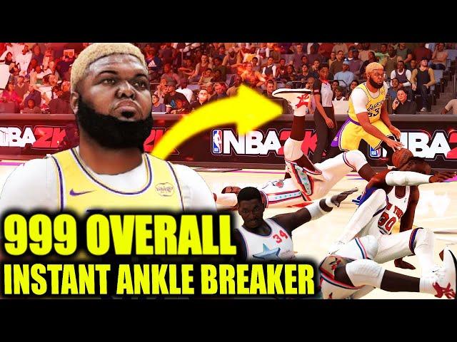 999 OVERALL ANKLE BREAKER In NBA 2K25! Wildest ANKLE BREAKERS In NBA 2K25