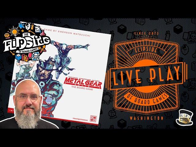 LIVE Play with Sam & JT: Metal Gear Solid: The Board Game