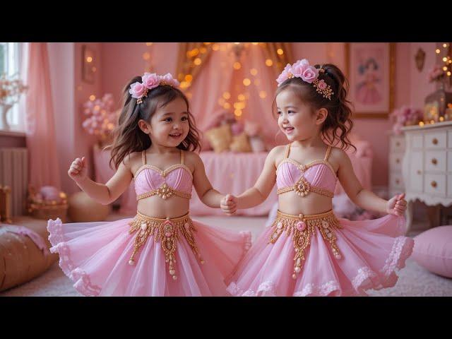 Adorable Baby Belly Dance Duo – Cutest Performance Ever! #BabyBellyDance @aidancerx