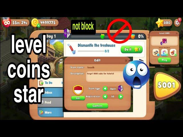 gameplay gardenscapes coins star full hack coins star level not block