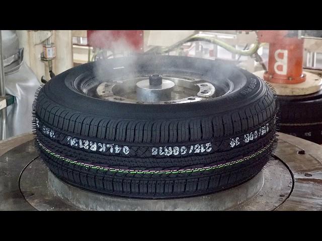 How are TYRES Made in Factories? What Material is Used to Make TYRES?