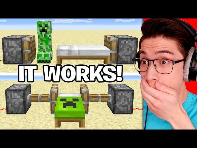 Testing Viral Minecraft Hacks That Feel Illegal