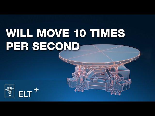 Largest tip-tilt mirror in the world | ELT Updates