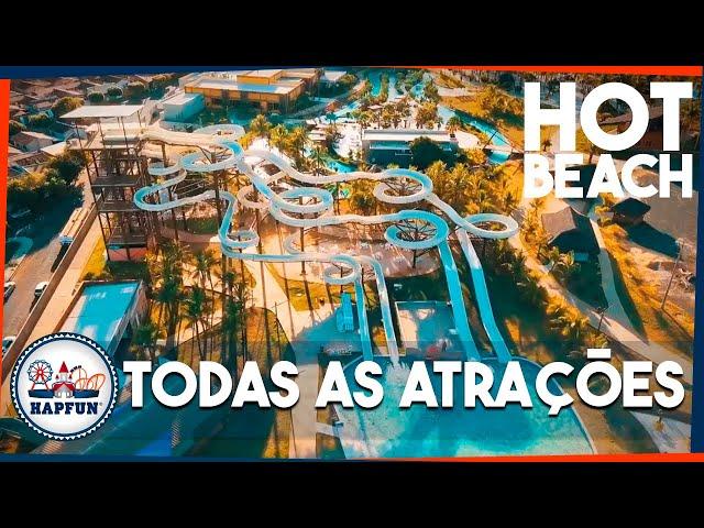 O que TEM PRA FAZER no HOT BEACH em OLÍMPIA? Fomos em TODAS as ATRAÇÕES | Hapfun