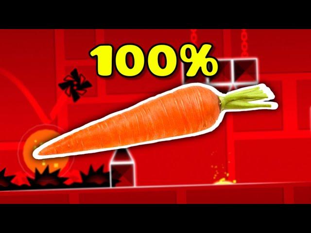 Clutterfunk with a Carrot 100% in Geometry Dash