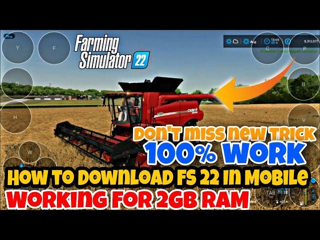 FARMING SIMULATOR 22 DOWNLOADANDROID 2022 HOW TO DOWNLOADFARMING SIMULATOR 22 IN ANDROID | FS22