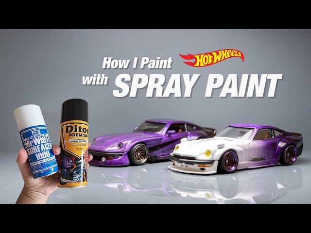 How To Paint Hot Wheels with Spray Paint