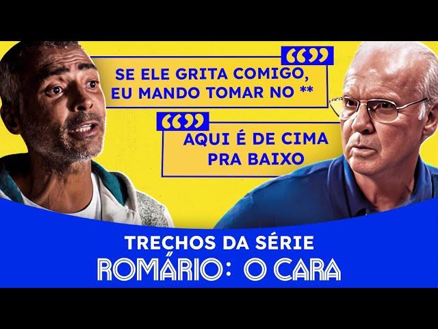 IMAGENS INÉDITAS! OS BASTIDORES DA BRIGA ROMÁRIO X ZAGALLO NO DOCUMENTÁRIO ‘ROMÁRIO: O CARA’.