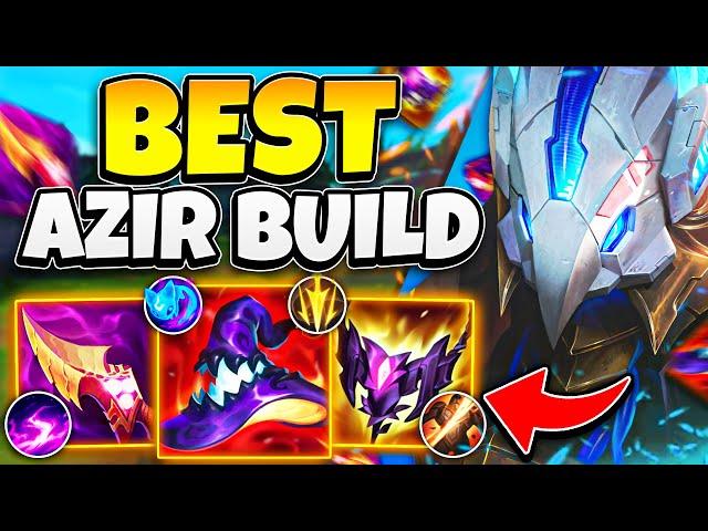 The Best New Azir Builds for Easy Climbing! (Runes & Items Guide) | Iron to Diamond #5