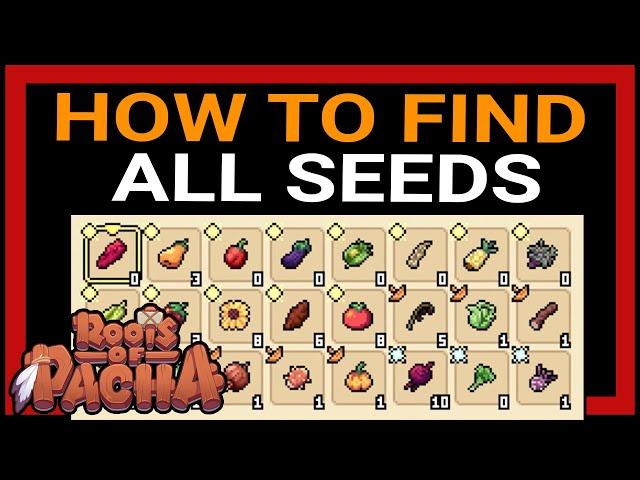 How to Find All Seed Locations Guide in Roots of Pacha | Millet Seeds | Cassava Seeds | Pineapple