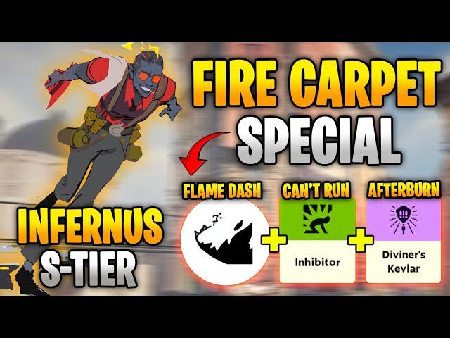 S-TIER INFERNUS: FLAME DASH AFTERBURN BUILD | Deadlock Gameplay