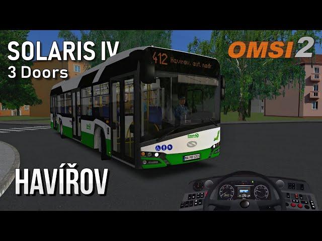 OMSI 2 #026 [CZ] Havířov 2.0 » 412 | Solaris Urbino 12 IV (3 doors)