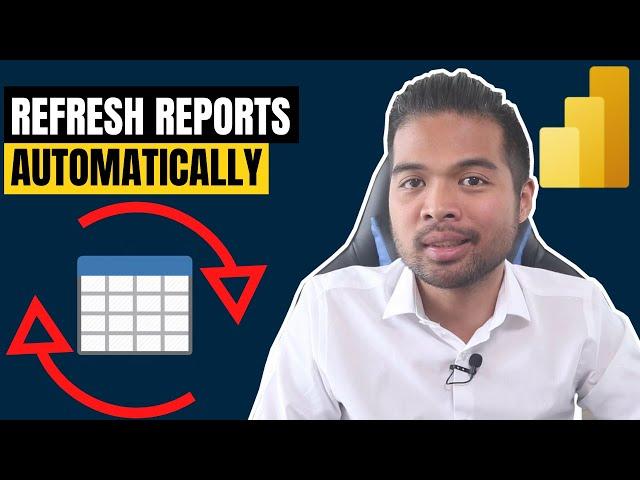 Refresh Reports AUTOMATICALLY using Scheduled Refresh // Beginners Guide to Power BI in 2021