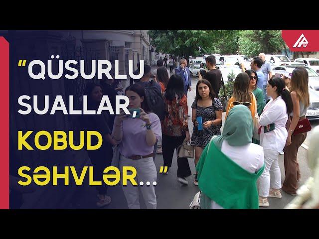 Müəllimlər etiraz aksiyası keçirdi - APA TV