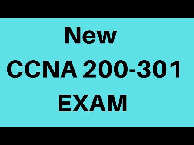 New Cisco CCNA 2020