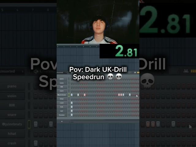 New Record  #producer #music #speedrun #speedrunning #flstudio #flstudio20 #drill #drillmusic