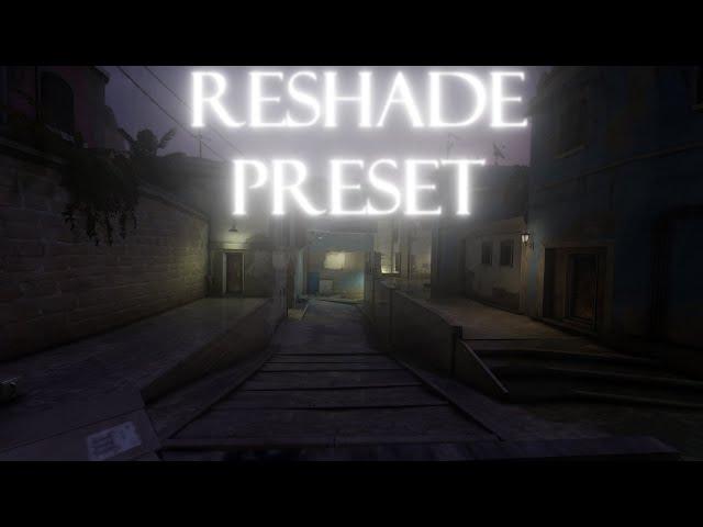 FREE RESHADE PRESET FOR CSGO ( low end device ) #CSGO #CSGORESHADE