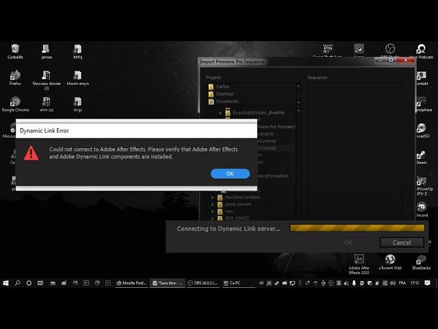 Dynamic Link not Working/Connecting to Adobe After Effects Fix (2024 Method)
